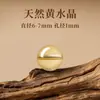 Citrine Amarelo Natural Contas Soltas Pulseira de Contas Únicas Contas para DIY Quartzo Rutilado Dourado Cera de Abelha Natural Genuíno Amarelo Óleo de Galinha