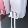 Suministros para el baño del hogar utensilios domésticos lavabo cepillo de dientes pasta de dientes estante de almacenamiento de baño montado en la pared