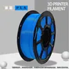 Filamento para impresión 3D, PETG, colores estándar, 1.75mm, asegura una impresión fluida sin obstruir la boquilla, proporcionando una experiencia de impresión suave como la seda, 1KG