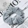 Scrunchies de Terciopelo Más Vendidos Transfronterizos Amazon Ligas de Terciopelo de Color Sólido Cuerdas para Moños Accesorios para el Cabello