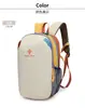 Nova Mochila de Ombro Duplo Color Block Dopamina para Outono 2026 Leve para Montanhismo Ciclismo Esportes Passeio Mochila de Viagem