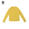Ovelha Perdida Montanhismo ao Ar Livre Camisa Feminina de Lã Merino Secagem Rápida Manga Longa com Bolso para Relógio, Caminhada Raglan Gola Redonda
