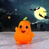 Muñeca de Calabaza Linda Adornos de Micro Paisaje Halloween Pequeñas Decoraciones Escritorio Creativas Pequeños Adornos