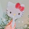 Hola hellokitty Hello Kitty Pegatina Espejo de Diamante Hecho a Mano DIY Espejo de Maquillaje Regalo de Cumpleaños Niñas Navidad
