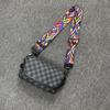 Nueva Bolsa Cruzada a Cuadros para Hombre, Mini Ins de Marca Trendy, Bolsa Colgante Pequeña, Mochila Deportiva, Bolso de Hombro Casual para Hombre