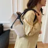 Moderna Bolso de Hombro de Lona de Gran Capacidad para Viajes, Estilo Nuevo 2025, Combinación de Colores, Retro, para Mujer