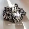 Laço Nó de Gravata Círculo de Cabelo Intestino Grosso Feminino Bonito Doce Elástico Alto Amarrador de Cabelo Faixa de Cabelo Corda de Cabelo Avançado Primavera e Verão Corda de Cabelo Acessório de Cabeça