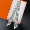 Nueva moda estilo coreano simple cinta larga decorativa de sarga de seda para mujer para envolver bolsas, bufanda de seda, pañuelo pequeño para el cuello