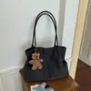 Bolsa Tote Xadrez Retrô Feminina Grande Capacidade Bolsa de Trabalho para o Dia a Dia Bolsa de Ombro Único Nova Moda 2026 Bolsa Diária para Estudante