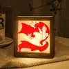 Kit DIY de Pintura em Esmalte Cloisonné para Luminária Noturna do Dia Nacional, Tema Patriótico Vintage