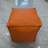 Otomana de Almacenamiento Sofá Perezoso Puf de Cuero Almacenamiento Bolsa de Almacenamiento para el Hogar Se Puede Usar para Sentarse, Rellenar con Ropa Vieja Taburete con Forma de Hamburguesa