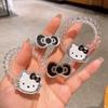 Lindos Accesorios para el Cabello para Niños Diadema para Bebé Lazo Negro Banda para el Cabello Pequeña Cuerda para el Cabello de Alta Elasticidad Banda de Goma