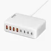Cargador Multi-Puerto de Nitruro de Galio de 200W Estándar Británico Adecuado para Cargador Apple 16 Cargador Samsung Certificado Ukca