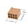 Dj7185-1.0/1.6-11/21 Conector de Coche Audio Wifi Inalámbrico Conector de Coche Enchufe de 12 Agujeros