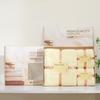 Toalla de vellón coral de grano S, caja de regalo, toalla de baño, caja de regalo de tres piezas, toalla, traje de baño, cerradura, regalo para invitados, juego de toallas de baño, caja de embalaje