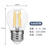 Bombilla G45 Lede14E27 Lámpara de Filamento LED Bombilla Retro 4W6W8W220V Frijol Mágico Iluminación de Ahorro de Energía Base de Rosca
