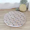 Tapete Redondo Dupla Face para Pets com Lã Adicionada, Espesso, Confortável, Macio, para Gatos, Multifuncional, Repelente à Água, Tapete Cama para Gatos e Cachorros