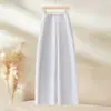 Pantalones Casuales de Pierna Ancha de Cintura Alta Personalizados para Mujer, Holgados, Adelgazantes, de Pierna Recta, Largos, para Ir al Trabajo, Versátiles, con Caída