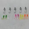 Luya Micro Pequeña Cola Rizada Señuelo Blando 2.5 cm 3.5 cm Gusano Blando Señuelo Falsa Anzuelo Pez Mandarín Lubina Equipo de Pesca Luya