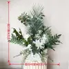 Nuevos Accesorios de Boda Arco Negro en Forma de Arco Arco de Fondo Decoraciones de Bienvenida Boda Soporte de Flores de Hierro Soporte