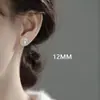 Pendientes de Perla de Imitación de Sirena para Mujer Pendientes de Plata 925 Diseño de Nicho Lujo de Gama Alta Soñadores Lujo Accesible Pendientes Dulces