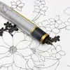 Xihuanon Papel de Presente Borda Flor Espacial Rosa Opp Impermeável Papel Liso Coreano Papel para Buquê de Presente Feito à Mão Loja de Flores de Papel