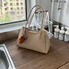 Bolso tote grande de color liso, alta capacidad, para el trabajo y los desplazamientos, para mujer, nuevo modelo 2026, bandolera casual de moda, bolso grande