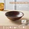 Jingdezhen Estilo Crema Ins Platos Color Bajo Esmalte Little Red Book Bol para Yogur Bol de Cerámica Plato para Comedor en Casa Vajilla de Cerámica