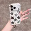 Cuadros de lunares estrellas aplicables a funda de teléfono iPhone 18promax Apple 17Pro borde redondo 16 moderno 15P duro