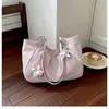 Bolsa Grande para Viajes de Verano Moda Tendencia Estrella Lunares Bolso Tote para Mujer 2026 Nuevo Gran Capacidad Plegado Bolso de Hombro