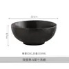 Conjunto Criativo de Louça Cerâmica Textura Rocha Mocha High-End Fosco Tigela de Arroz Japonesa Prato Peixe Prato para Molho