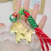 Llavero Shuibei de Oro Oro Puro 999 Árbol de Navidad Colgante para Teléfono Regalo para Novia Regalo de Navidad Año del Caballo Regalo de Año Nuevo