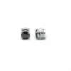 Set Transfronterizo de Amazon: Pendientes de Clip de Circonita Premium, Pendientes sin Perforar, Estilo Pareja de Acero Inoxidable, Pendientes de Clip Magnéticos