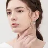 Pendientes Collar de Piedra Lunar Amazon Cross-Border Pendientes Europeos y Americanos de Lujo Ligero Gama Alta Corazón Árbol de la Vida para Mujeres