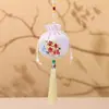 Bolsita vacía estilo chino tradicional, Bolsita aromática del Festival del Bote del Dragón, Accesorio colgante para coche estilo chino, Bolsa de la suerte de lavanda para el Festival de Medio Otoño