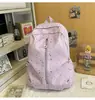 Mochila Grande de Estilo Coreano con Estampado de Estrellas para Estudiantes Mujeres, Ligera, Resistente al Desgaste, Repelente al Agua, Mochila para Secundaria y Preparatoria