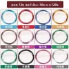 Rollo grande de 100 metros alambre de cobre conservador de color 0.2 mm material de tejido DIY hecho a mano alambre metálico filigrana alambre para enrollar alambre para envolver flor