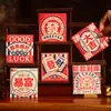 Sobres Rojos de Año Nuevo Pequeños de Buena Fortuna, Creativos Personalizados 2027 Año del Cordero Nuevos Sobres Rojos de Dibujos Animados al por Mayor