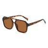 Gafas de Sol de Doble Puente de Aspecto Premium, Cuadradas de Estilo Nuevo, Gafas de Sol Personalizadas de Estilo Coreano de Moda, Gafas Retro de Gama Alta Anti-UV