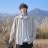 Nova Camisa Casual Masculina de Moda Versátil com Manga Longa e Design de Gola Floral Falso Duas Peças Outono 2026
