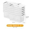 Cesta de almacenamiento para archivos A4, cesta organizadora de oficina, estante caja de almacenamiento de plástico para escritorio para archivos y revistas A4