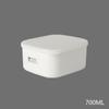 Fiambrera para Calentar en Microondas Doméstico Fiambrera con Tapa Almacenamiento Aislamiento Térmico Sellado Refrigerador Caja de Conservación para Almacenamiento de Alimentos