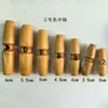 Botões de Madeira de Azeitona, Botões de Madeira Tipo Toggle, Botões Toggle para Trench Coats e Sobretudos, Botões Planos de Furo Único, Botões DIY Costurados à Mão