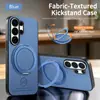Compatible con Samsung S26 Ultra, funda de teléfono giratoria con clic amortiguado y soporte magnético, cubierta protectora anticaídas A57, funda A16