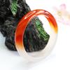 Pulseira de Ágata Vermelha Natural Gelatina de Lichia Calcedônia Gradiente Joias Transmissão ao Vivo Atacado Dropshipping S2042013