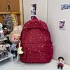 Mochila Nueva Estilo Ins Estilo Universitario Japonés para Mujer Estilo Coreano Aliento de Bebé Fresca Dulce Suave Chica Linda Viaje Mochila Pequeña