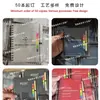 Notas Adhesivas A6 de Venta Caliente Transfronteriza Papel Kraft Cuaderno Espiral de Hojas Sueltas Venta al por Mayor Cuaderno Personalizado Desgarrable Uso de Oficina con Impresión de Logo