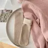 Calcetines de Nieve para Mujer de Invierno, Calcetines Gruesos con Forro de Polar Cálido para Adultos, Calcetines Largos hasta la Rodilla, Calcetines de Media Pantorrilla