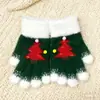 Guantes de Punto Cálidos de Invierno para Niños Guantes Rojos Lindos a Prueba de Frío para Niñas y Bebés Regalos de Navidad para Adultos