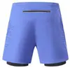 Pantalones Deportivos de Secado Rápido para Hombre, Falso Dos Piezas, Anti-rozaduras, para Correr, Fitness, Entrenamiento, Corte Tridimensional para Hombre